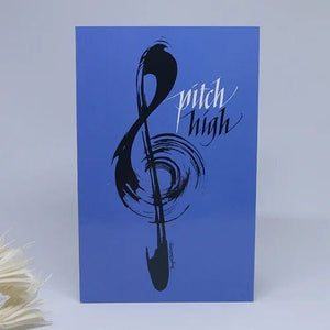 Bright Butterfly Greeting Cards Pitch High Greeting Card by Bright Butterfly