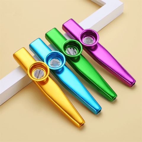 Multicolour Metal Kazoo Music Bumblebees