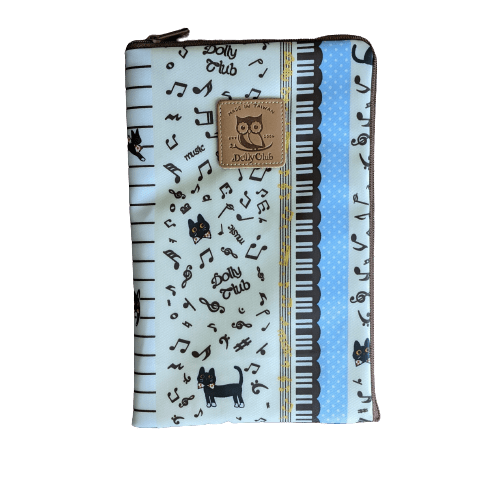 Music Bumblebees Music Bag iPad Mini or Small Tablet Bag (Water Resistant) - Kittens & Keys Series