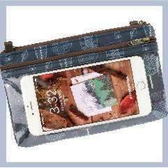 Image of Uma Hana Music Bag Uma Hana Smart Bag with Zipper Smartphone Pouch