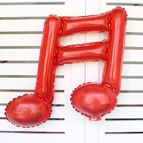 Music Notes Inflatable Balloon Quaver or Beamed SemiquaverMusic Balloon ...