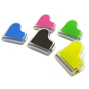 Music Bumblebees Music Clips Magnetic Piano Shaped Clip