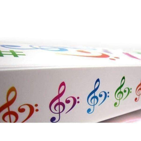 Image of Music Bumblebees Music Folder A4 Colour Music Notes Display Book Folder (40 pockets)