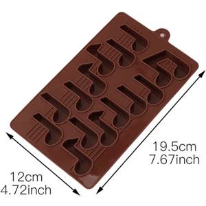 Music Notes Fondant Icing Decoration Mould