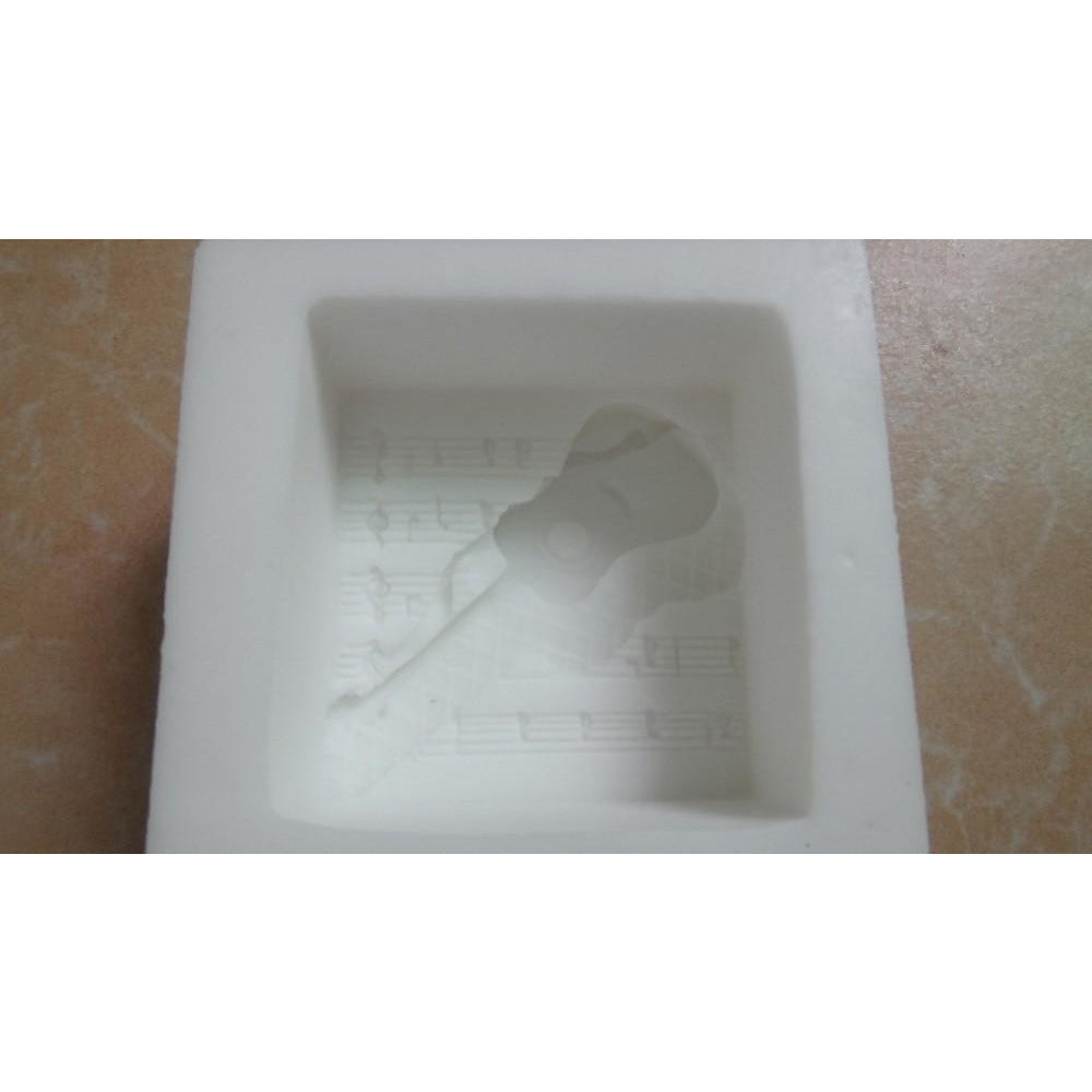 Musical Instruments Handmade Soap Mould Small