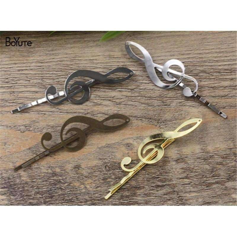 Music Bumblebees Music Gifts G Clef/Treble Clef Music Note Hair Clip