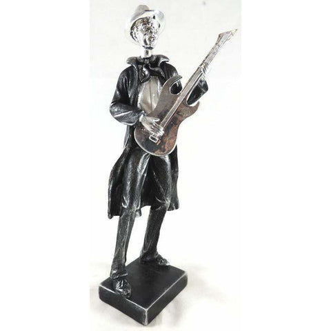 Image of Music Bumblebees Music Gifts Stylish Electric Guitar Player Figurine