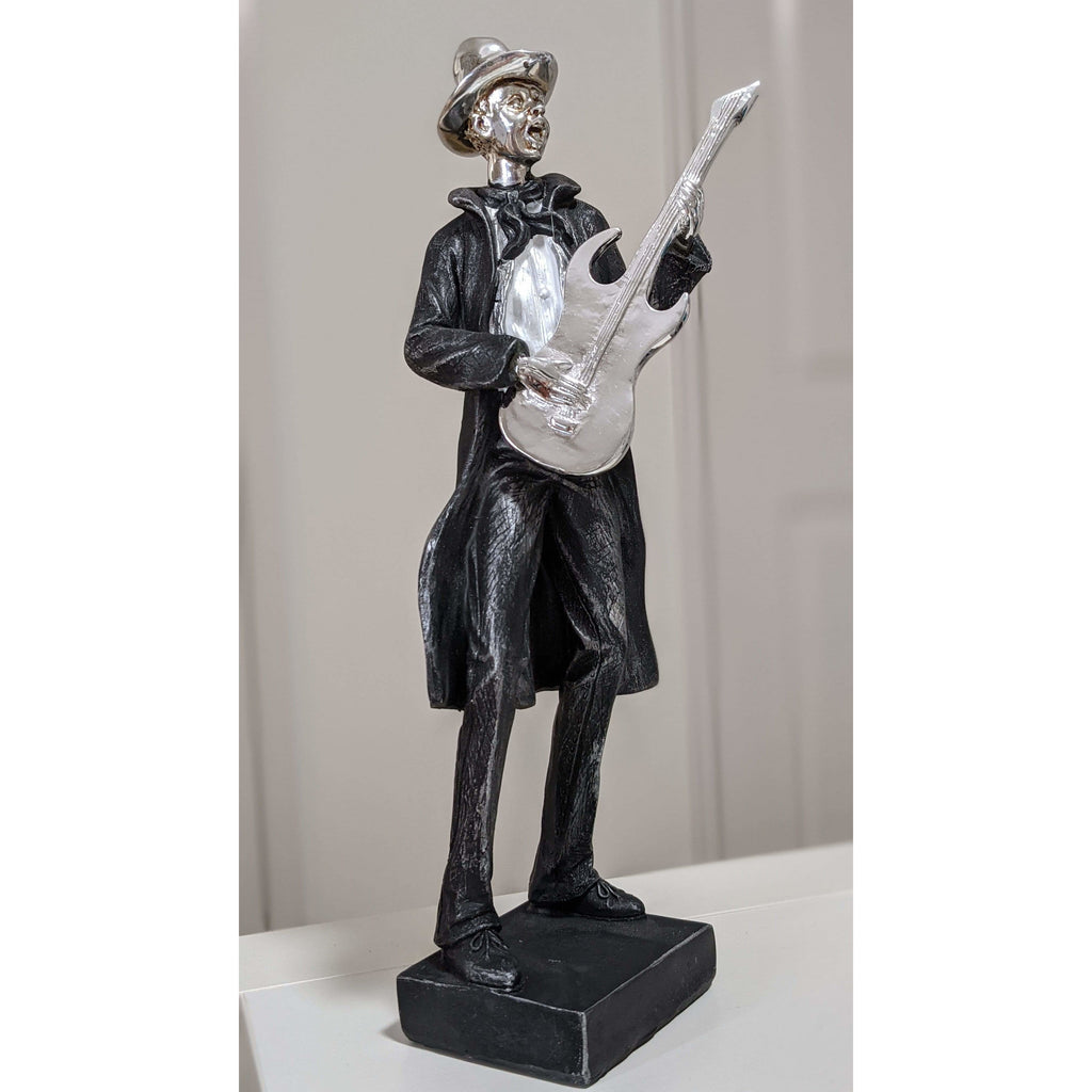 Music Bumblebees Music Gifts Stylish Electric Guitar Player Figurine
