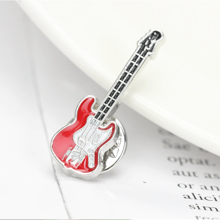 Music Bumblebees Music Jewellery Electric Guitar Musical Instrument Pins/Brooches - Piano, Violin, Electric Guitar and Trumpet