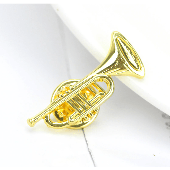 Music Bumblebees Music Jewellery Trumpet Musical Instrument Pins/Brooches - Piano, Violin, Electric Guitar and Trumpet