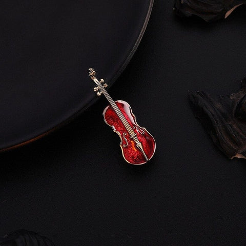 Image of Music Bumblebees Music Jewellery Violin Pin/Brooch