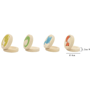Jungle Animal Children Wooden Castanet