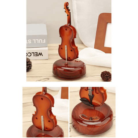 Image of Toyslink Music Party Needs Violin Rotating Music Box