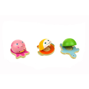 Toyslink Music Party Needs Wooden Sea Animal Castanet