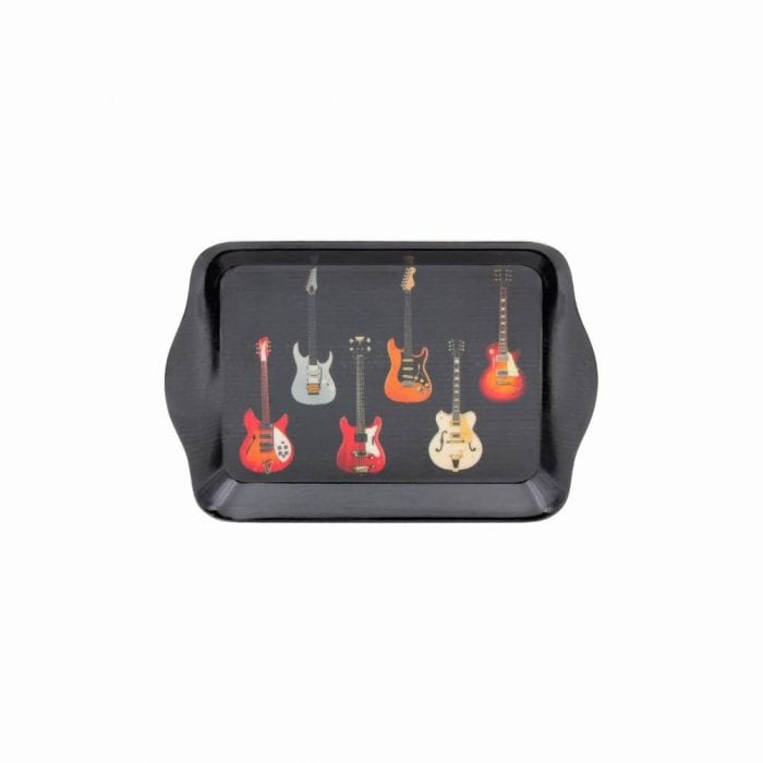 Music Bumblebees Music Snack Tray Electric Guitars Snack Tray