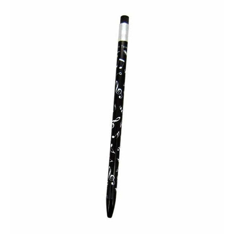Image of Music Bumblebees Music Stationery Black Music Notes Lead Pacer/Mechanical Pencil with Eraser Tip