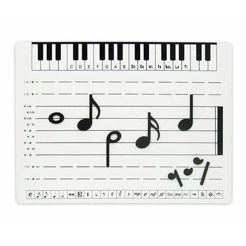 Music Bumblebees Music Stationery Music Notes Whiteboard Magnets (Set of 34)