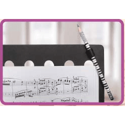 Magnetic Holder Music Themed Stationery Pack (Set of 4)