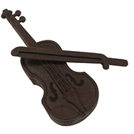 Image of Music Bumblebees Music Stationery Violin Viola Shaped Rubber / Eraser