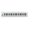 Image of Music Bumblebees Music Stationery White Keyboard with Treble Clef 15cm Music Themed Ruler