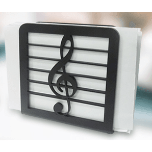 G Clef/Treble Clef Memo Holder – Music Bumblebees