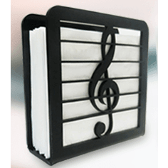 G Clef/Treble Clef Memo Holder