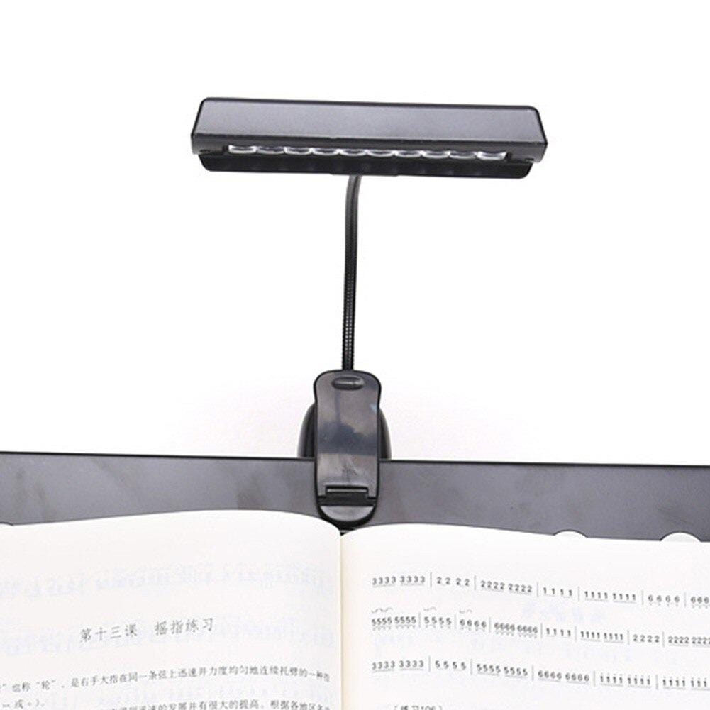 Music Bumblebees Piano Pedal Extender Music Stand Clipon LED Light