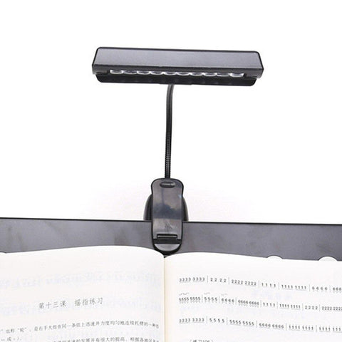 Image of Music Bumblebees Piano Pedal Extender Music Stand Clipon LED Light