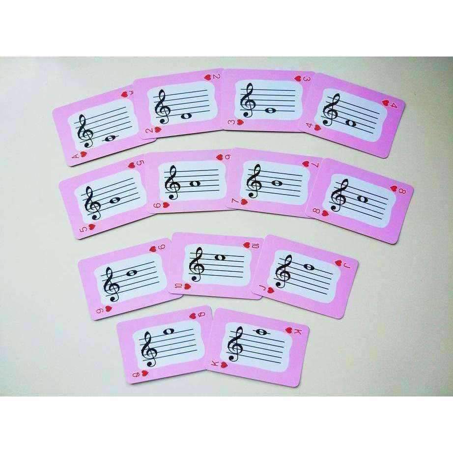 Music Bumblebees Playing Cards Music Bumblebees Music Notes Learning/Playing Cards