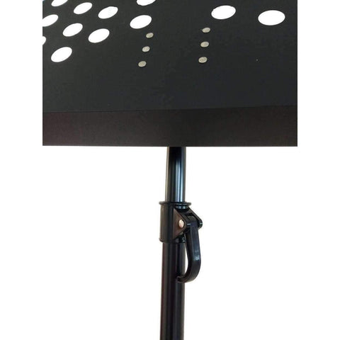 Image of Music Bumblebees Products Heavy Duty Music Stand with Perforated Desk - Professional / Orchestral - New Improved Version