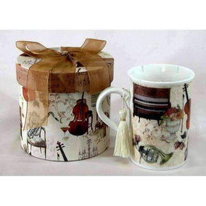 Music Bumblebees Products,Music Gifts,Mother's Day Special,New Arrivals,Mother's Day Gifts Music Themed Mug with Gift Box