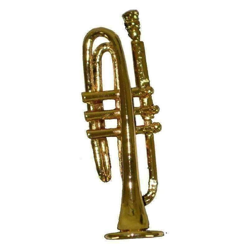 Music Bumblebees Products,Music Gifts,New Arrivals,Mother's Day Gifts,For Her Trumpet Golden Brooch / Pin