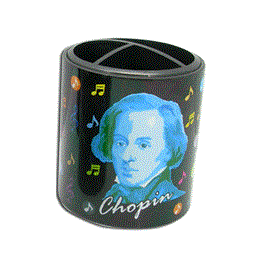 vendor-unknown Products,Music Stationery,For Teachers Chopin Pen Holder