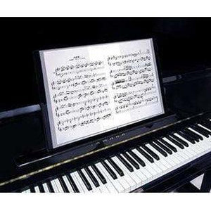 A3&A4 Combined Clear Display Folder (20 pockets) - Music Notes