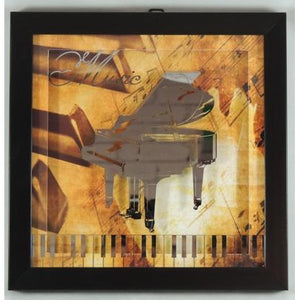 Table Top Display/ Wall Plaque - Music Piano